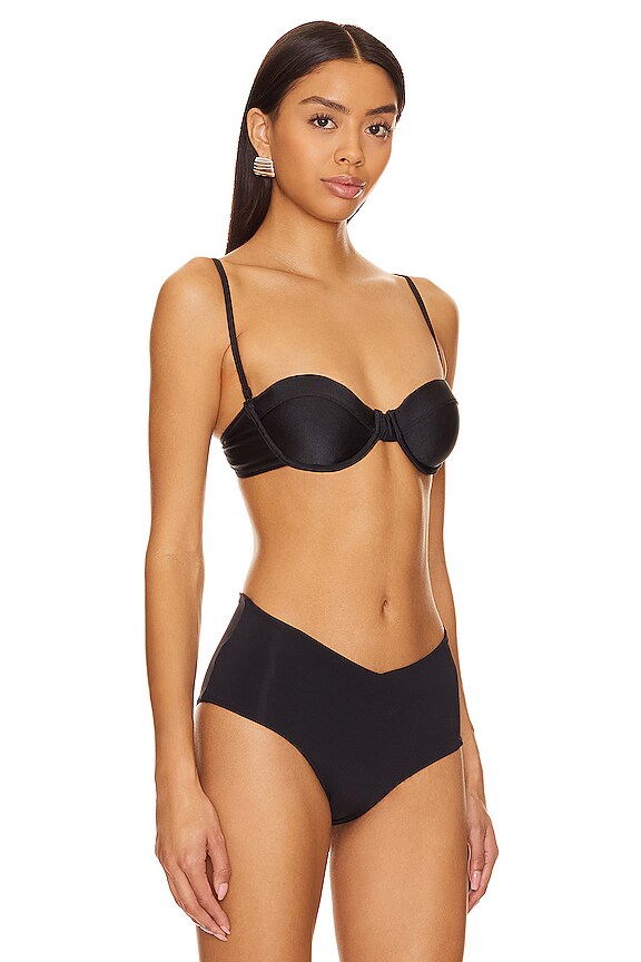 view 2 of 4 Maisie Bikini Top in Blackout