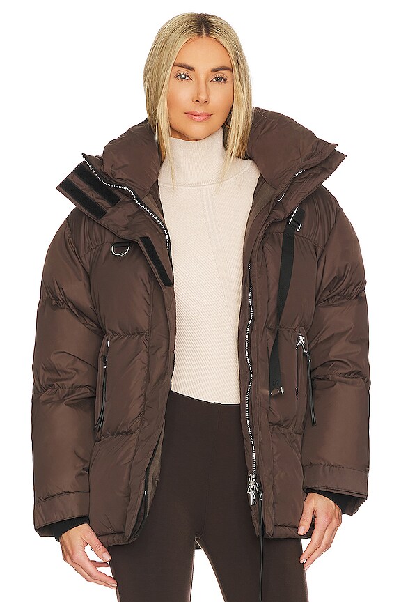 view 2 of 5 Willow Puffer in Conker Brown