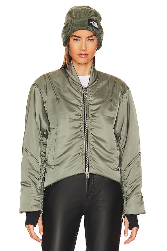 view 2 of 5 CHAQUETA SOFIE in Steel Green