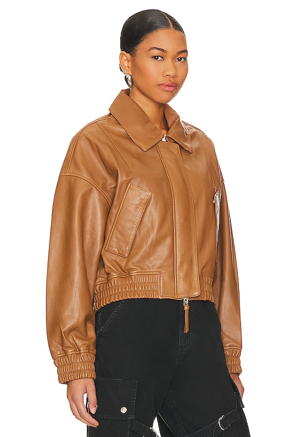 view 2 of 4 Ella Bomber in Camel