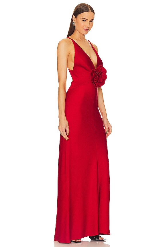 view 2 of 3 VESTIDO DANIELA in Rouge