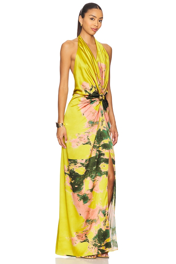 view 2 of 3 SABRINA 원피스 in Bright Gold Floral