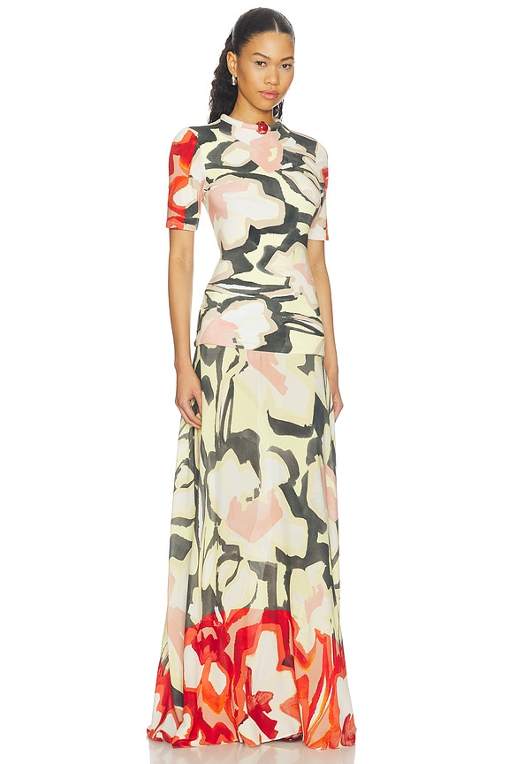 view 2 of 4 VESTIDO BECA in Coral Bloom