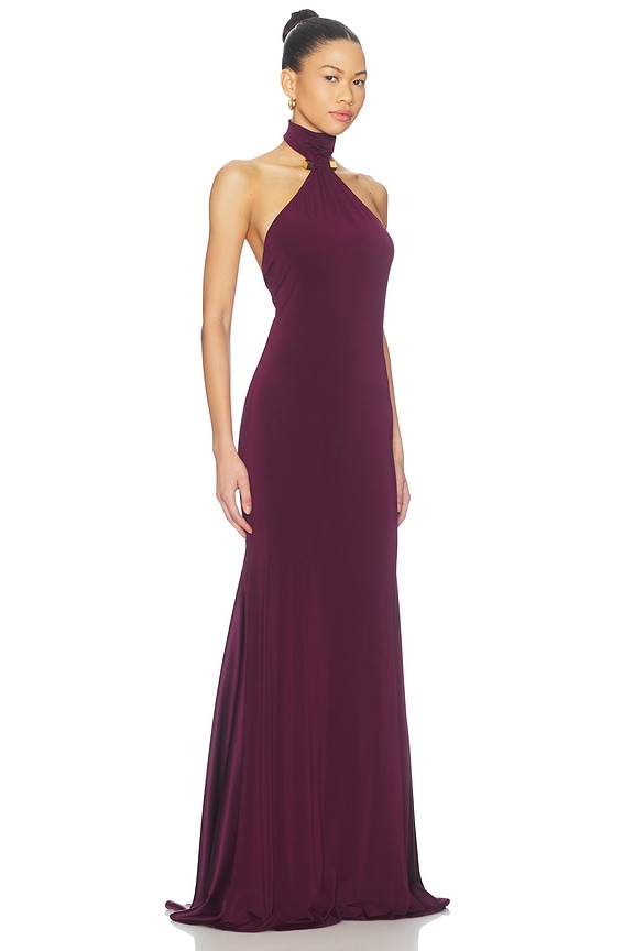 view 2 of 4 VESTIDO FEIST in Mulberry