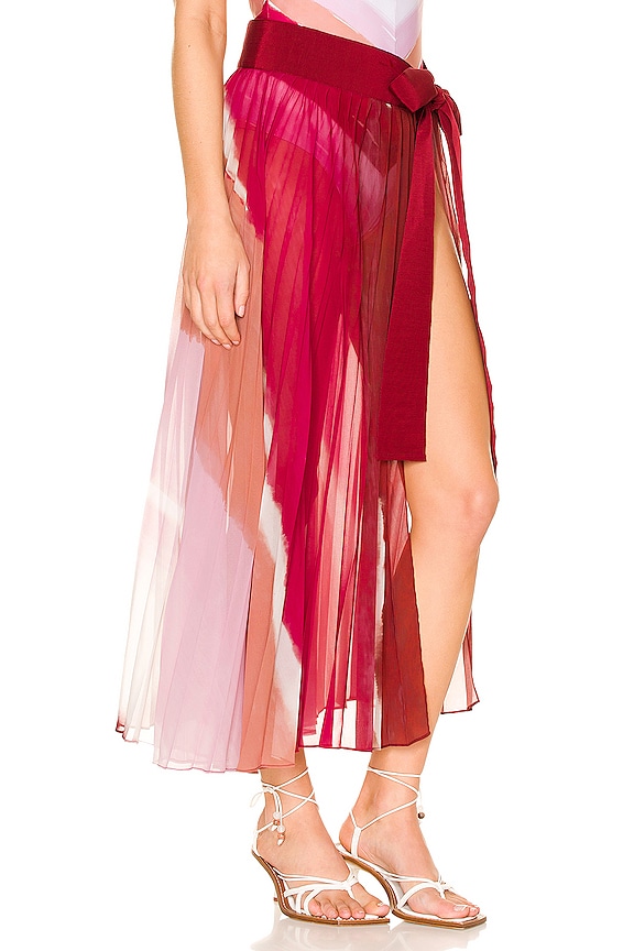 view 2 of 4 PARÉO BLANCHE in Gradient Plum