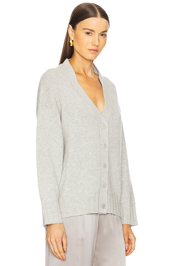 view 2 of 4 Tisch Cashmere Cardigan in Foggy