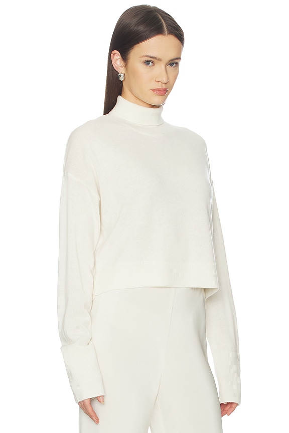 view 2 of 4 Sable Turtleneck Sweater in Gardenia