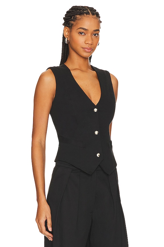 view 2 of 4 CHALECO TULI B in Black