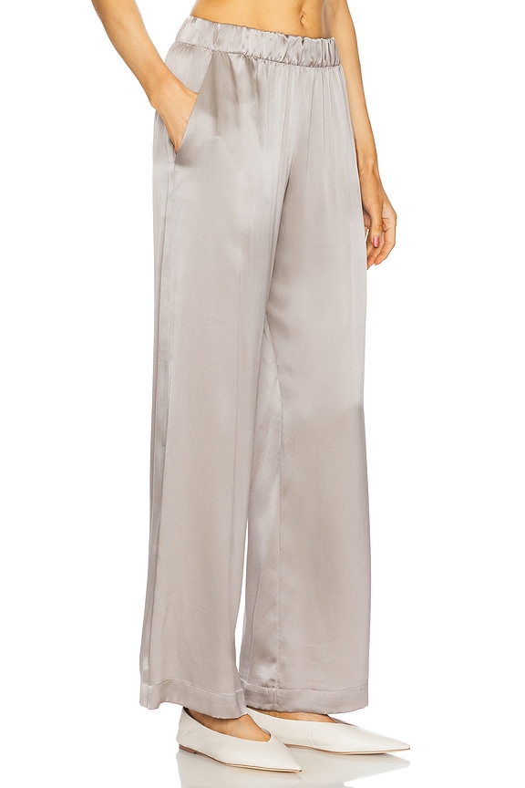 view 2 of 6 Brynn Silk Pant in Foggy