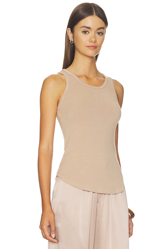 view 2 of 4 Jameela Racerback Tank in Dune