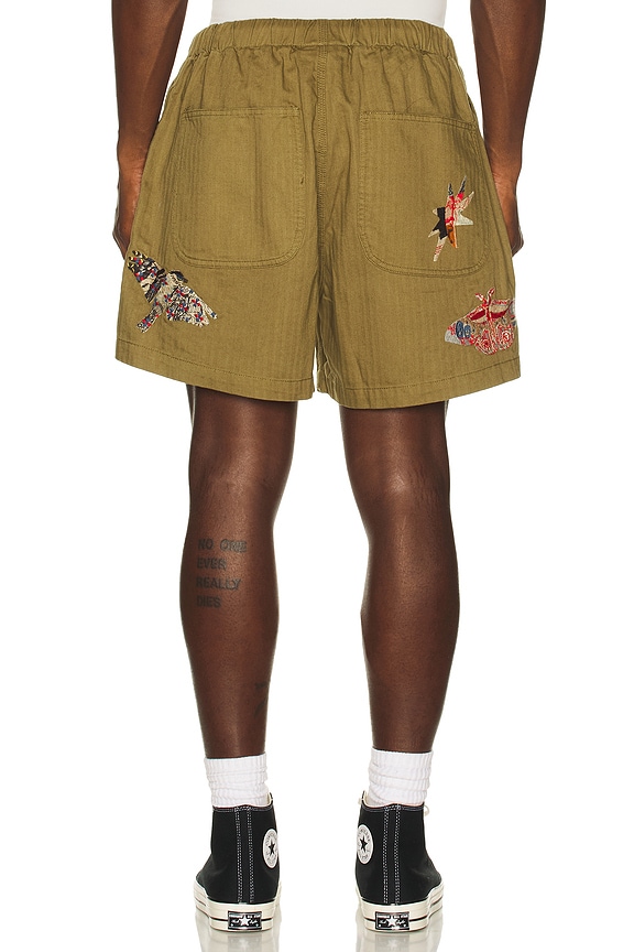 view 2 of 5 반바지 in Olive Green