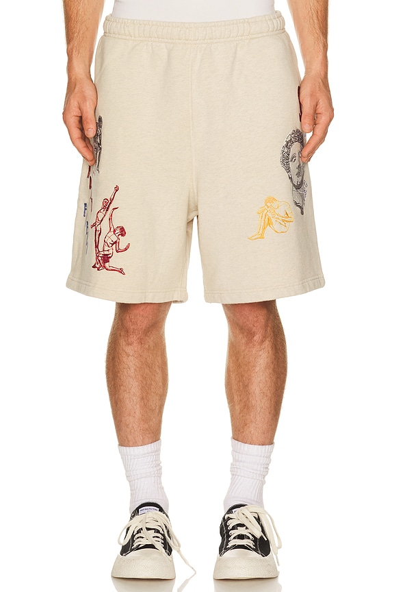 view 1 of 7 SHORTS DEPORTIVOS in Oatmeal Grey