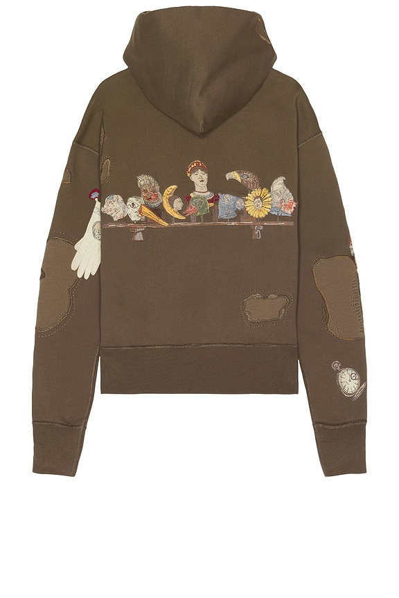 view 2 of 4 Antique Hoodie in Olive
