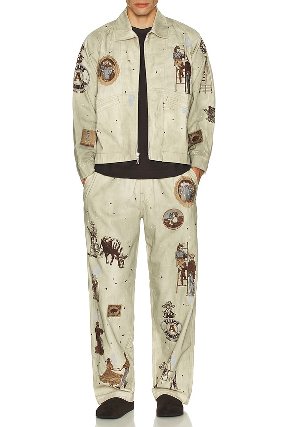 view 2 of 5 Western Zip Jacket in White