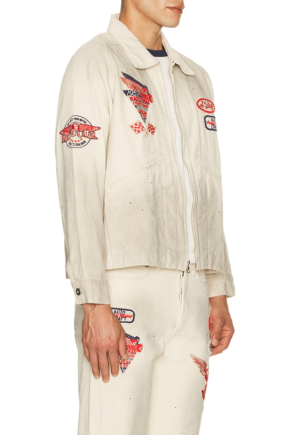 view 2 of 7 Service Zip Jacket in Aged Natural