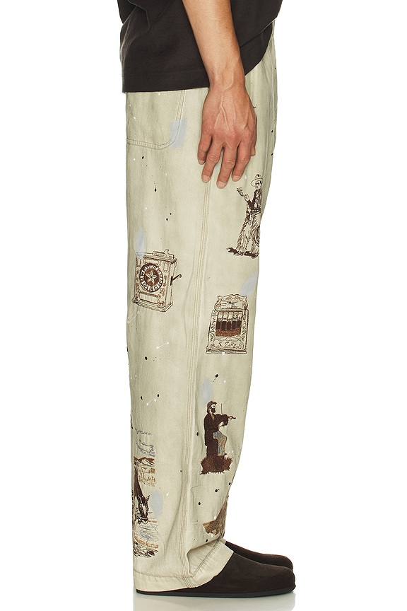 view 2 of 7 Western Pant in White