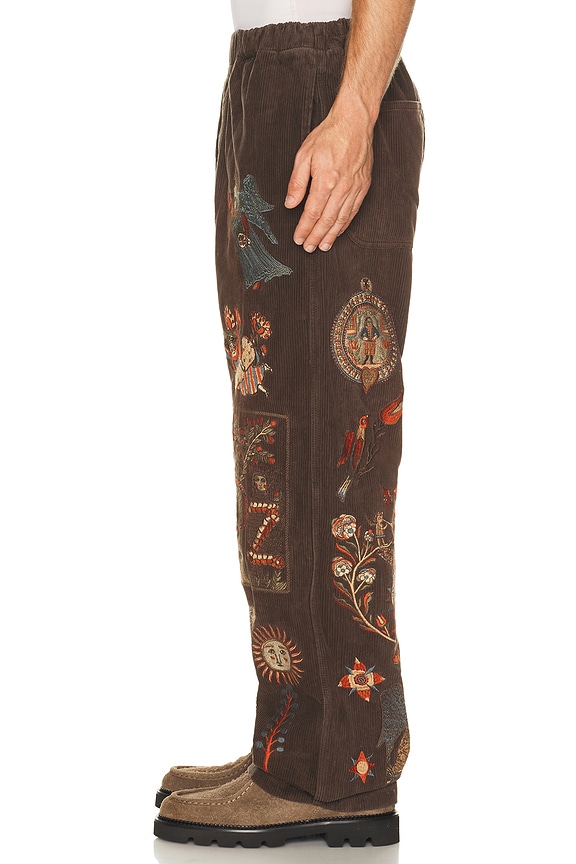 view 2 of 6 PANTALON in Olive Brown