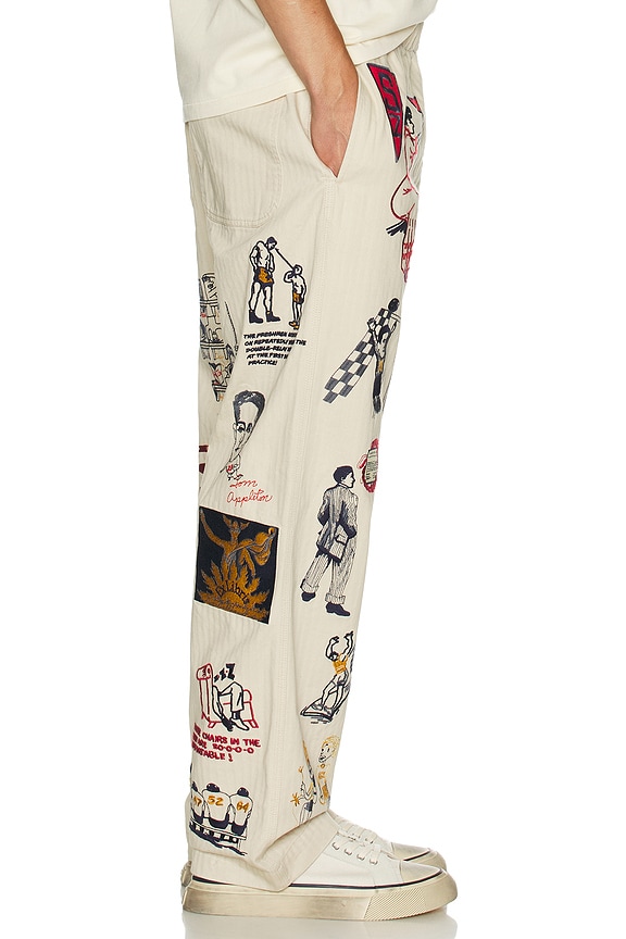 view 2 of 7 PANTALÓN in White