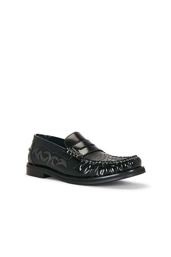 view 2 of 5 Exeter in Black Leather