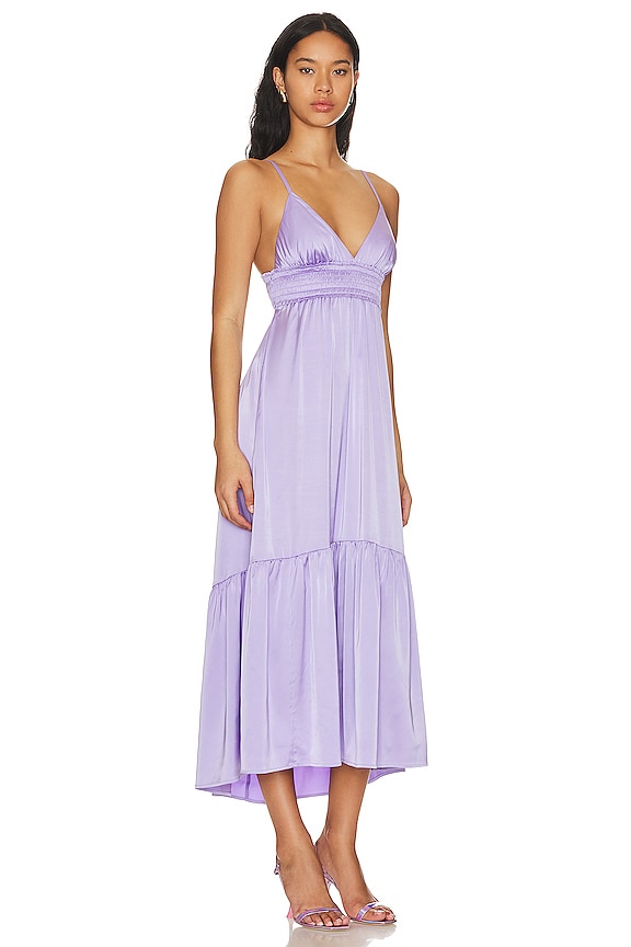 view 2 of 3 Lisa Dress in Violet Tulip