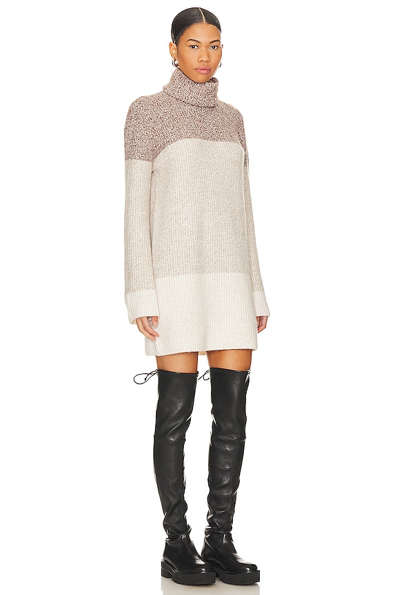 view 2 of 4 MEGHAN セータードレス in Oatmeal Heather