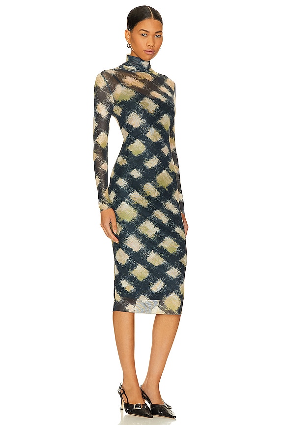 view 2 of 3 VESTIDO MIDI VIVIENNE in Warm Stone