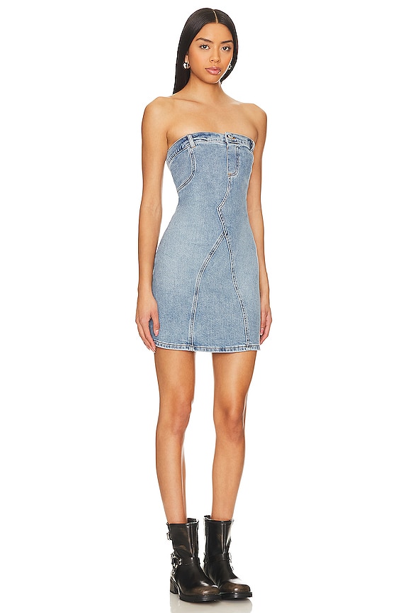 view 2 of 3 VESTIDO ADARA in Medium Wash