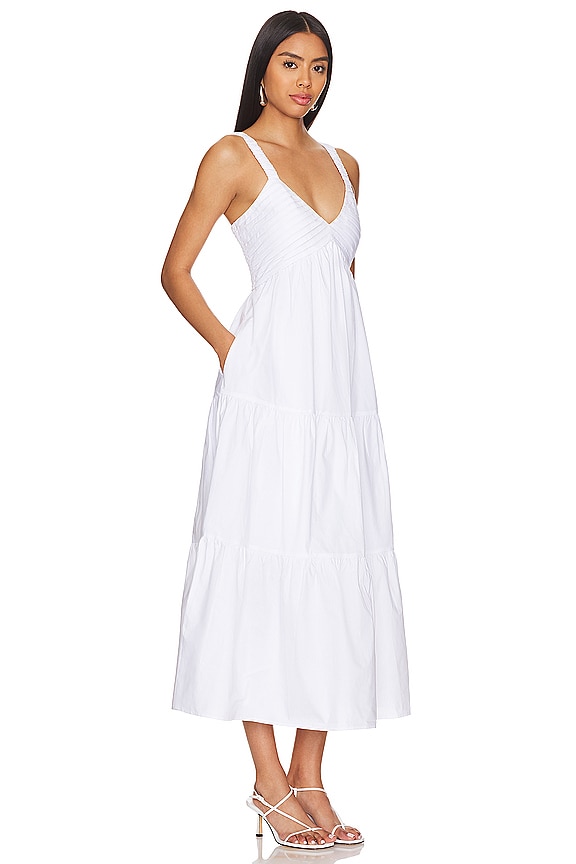 view 2 of 3 Eliora Dress in Brilliant White