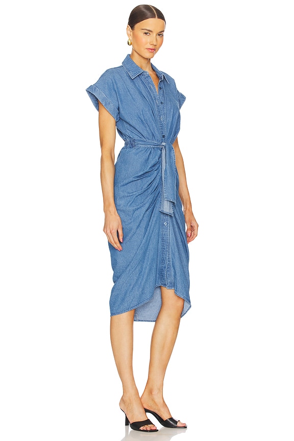view 2 of 3 Tori Dress in Chambray Blue