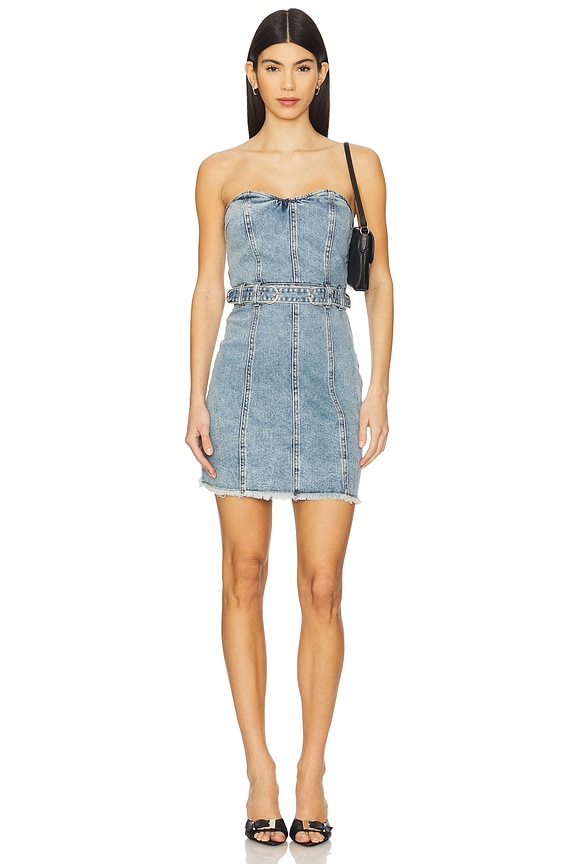 view 1 of 3 Matilda Dress in Blue Frosting