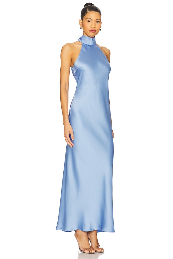 view 2 of 3 Lara Dress in Aurora Blue