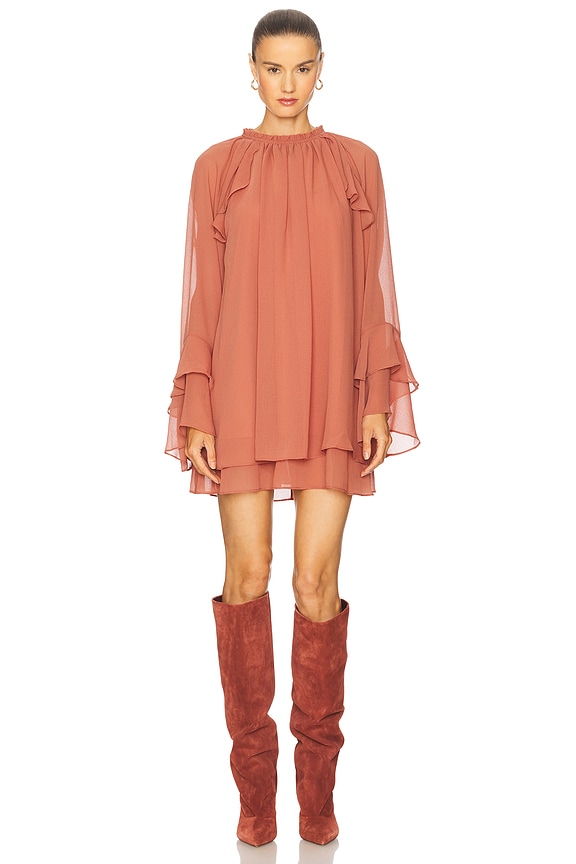 view 2 of 4 SOFINA ドレス in Copper Brown