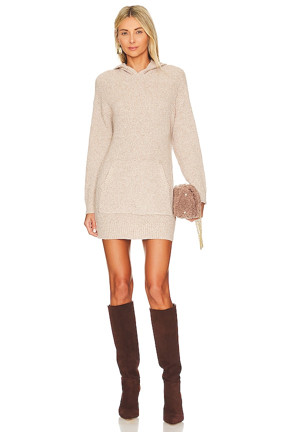 Steve Madden Taylor Sweater Dress in Oatmeal | REVOLVE