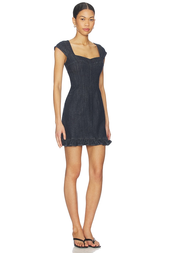 view 2 of 3 Minta Dress in Dark Indigo