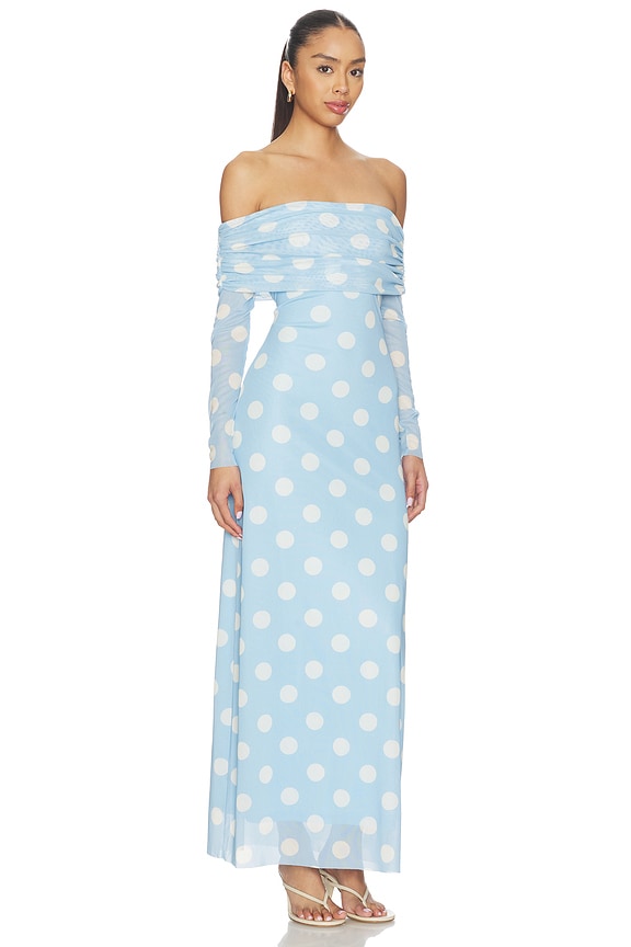 view 2 of 3 Aurelia Dress in Windsurfer & Antique White