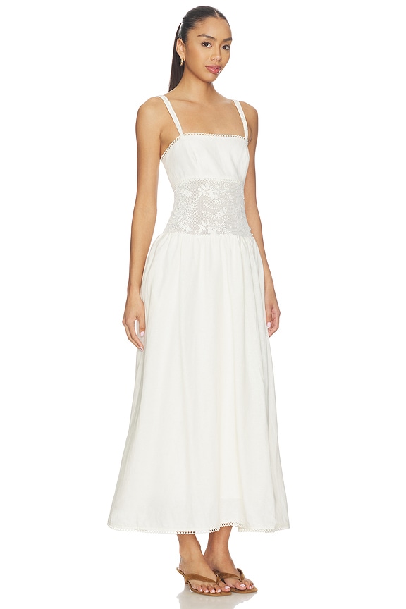 view 2 of 4 Enza Dress in Cloud Dancer