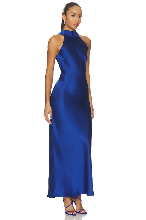 view 2 of 3 Lara Dress in Deep Blue
