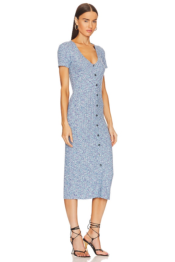 view 2 of 3 Knits A Long Story Dress in Navy Space Dye