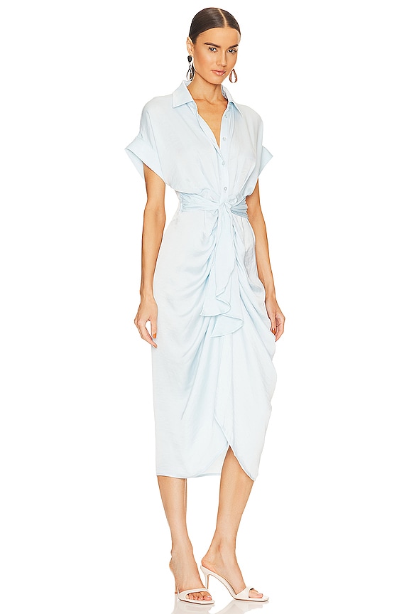 view 2 of 3 Tori Dress in Delicate Blue