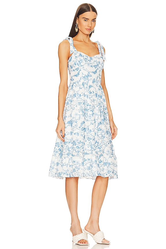 view 2 of 3 Sophia-Rose Dress in Faded Blue