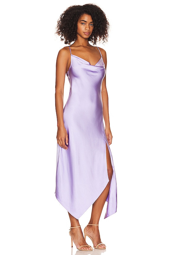 view 2 of 3 Luda Dress in Violet Tulip