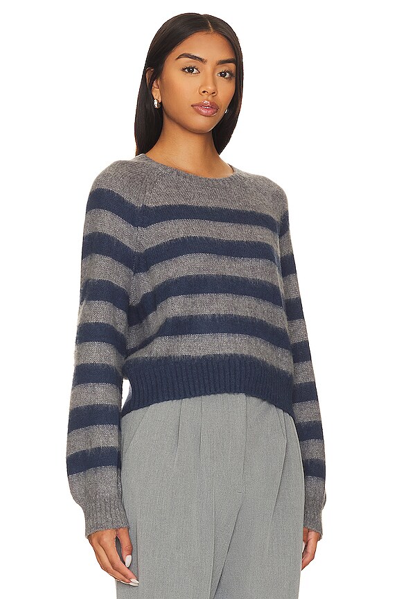 view 2 of 4 Lyon Sweater in Naval Academy Multi