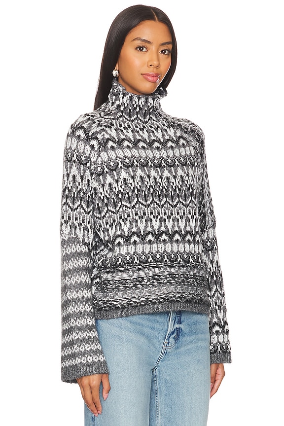 view 2 of 4 Indie Sweater in Charcoal Grey