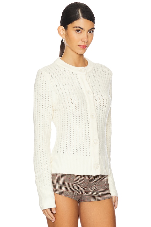 view 2 of 4 Illiana Cardigan in Antique White