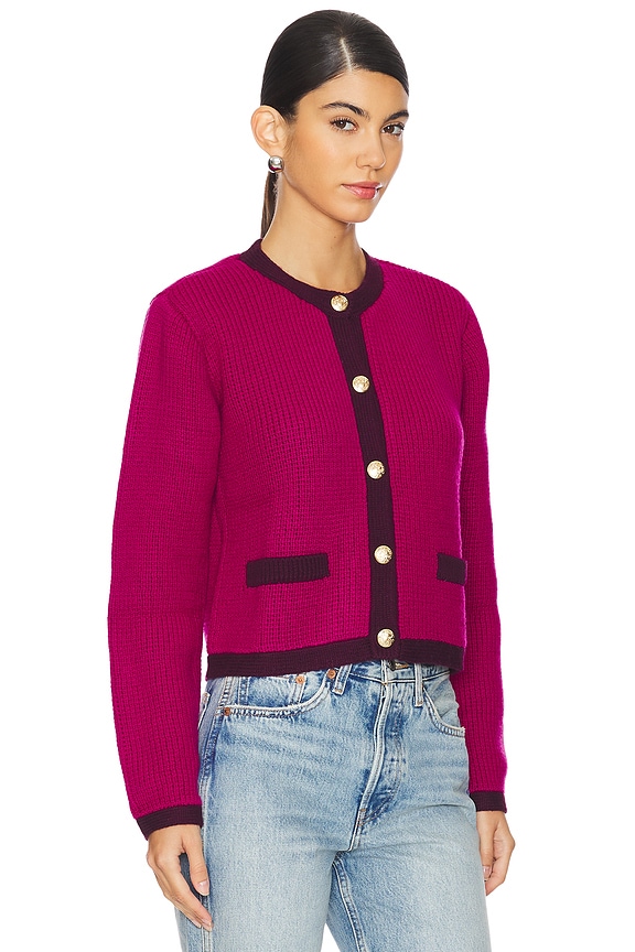 view 2 of 4 КАРДИГАН FANTINO in Fuschia