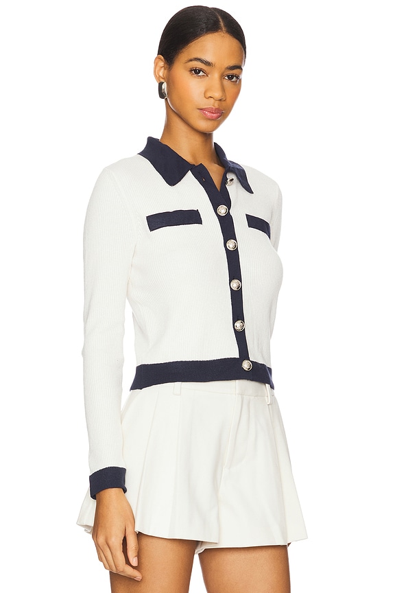 view 2 of 4 AYDA 가디건 in Whisper White