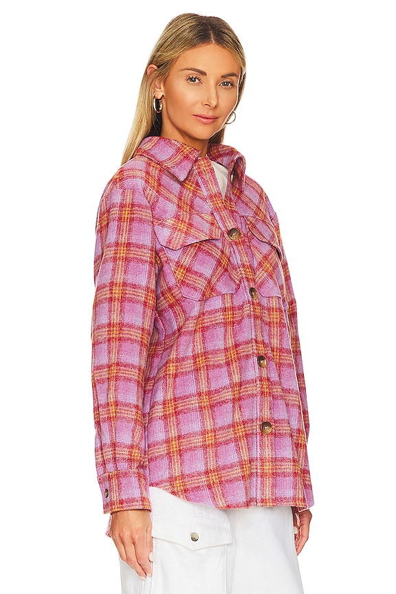 view 2 of 4 VESTE CHEMISE BROOKLYN in Vintage Purple