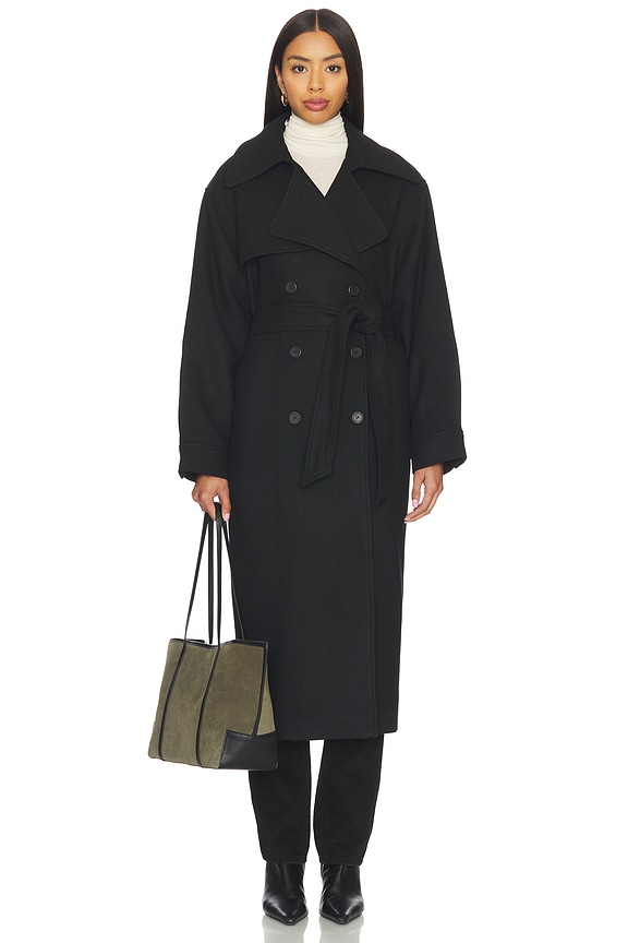 view 2 of 4 Enora Coat in Black