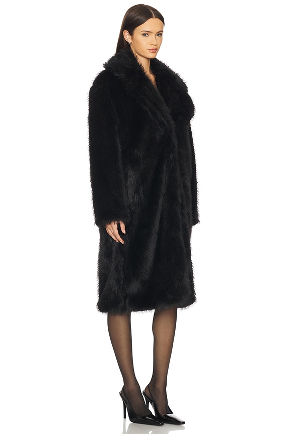 view 2 of 3 Larkin Coat in Black Onyx