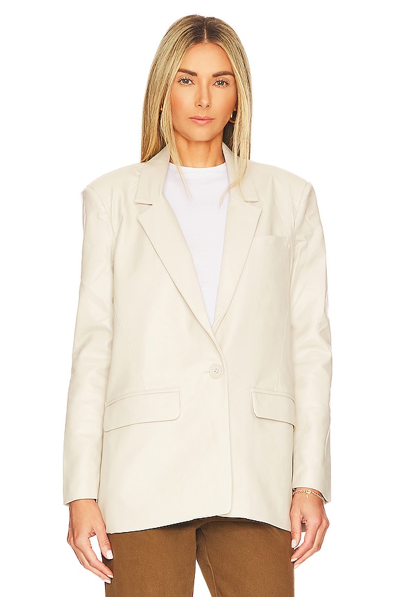 view 2 of 5 Audrey Blazer in Bone